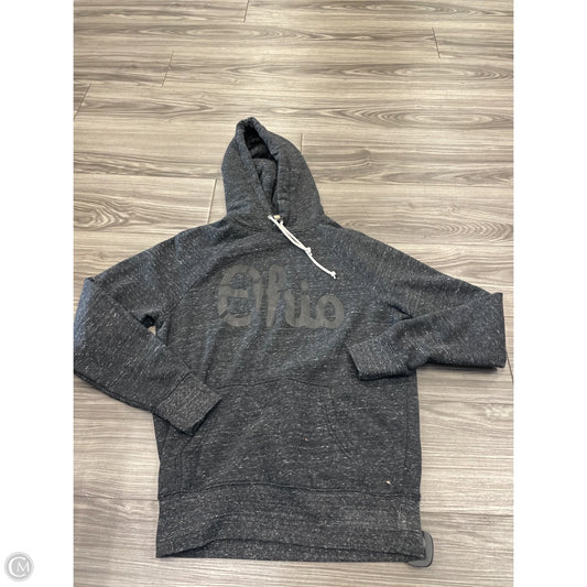 Sweatshirt Hoodie By Homage In Grey, Size: S