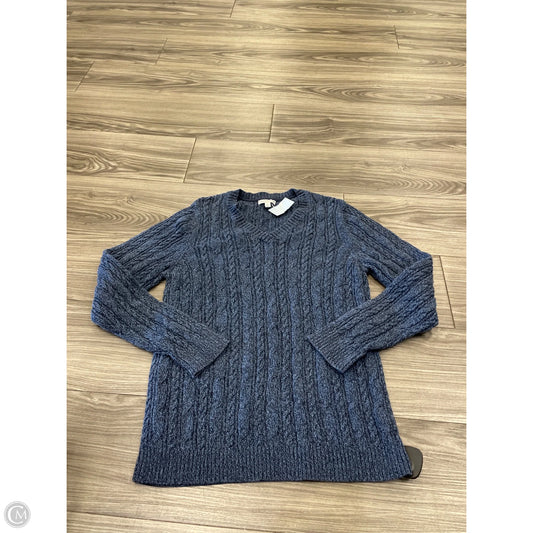 Sweater By Croft And Barrow In Blue, Size: Xl