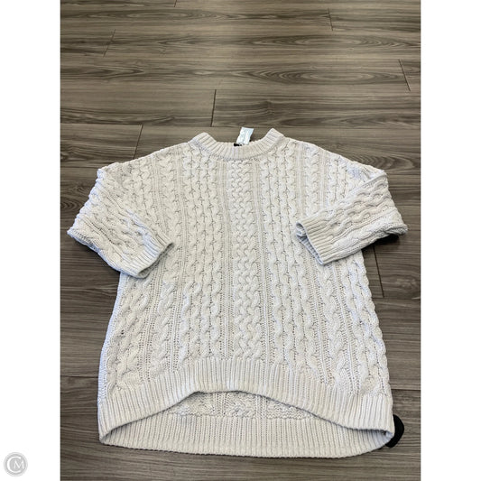 Sweater By H&m In White, Size: M