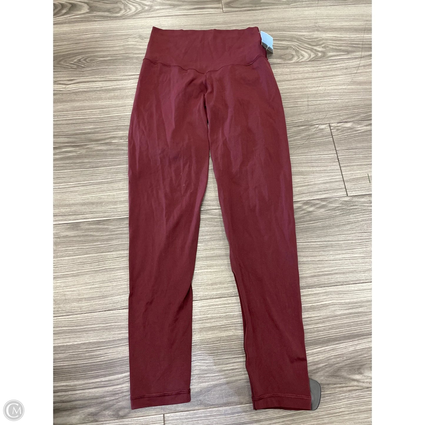 Athletic Leggings By Aerie In Red, Size: S