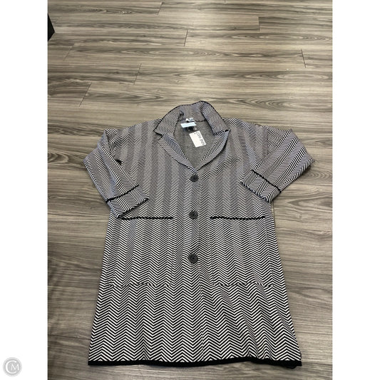 Jacket Other By Nine West In Striped Pattern, Size: M