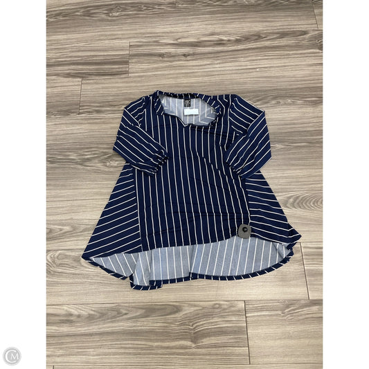 Top Long Sleeve By Lildy In Striped Pattern, Size: M