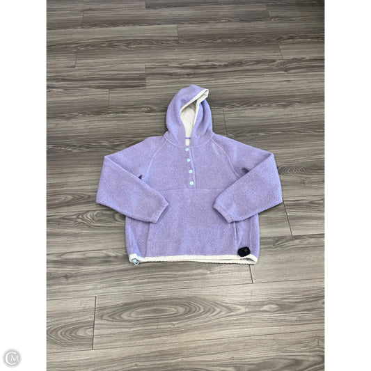 Sweatshirt Hoodie By Outdoor Voices In Purple, Size: M
