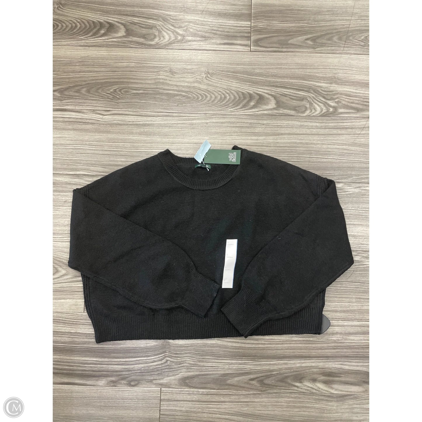 Sweater By Wild Fable In Black, Size: L