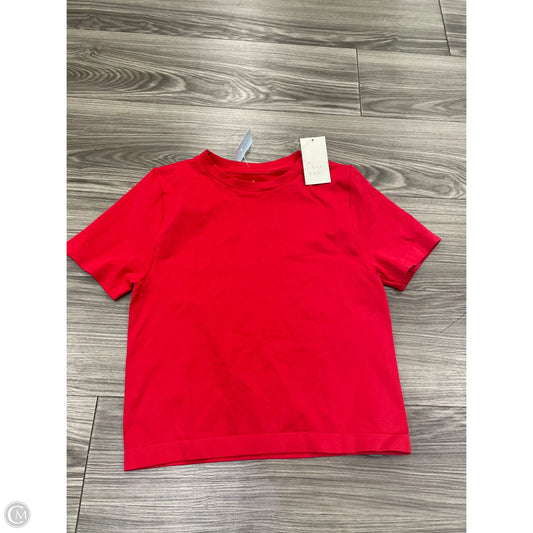 Top Short Sleeve By A New Day In Red, Size: L