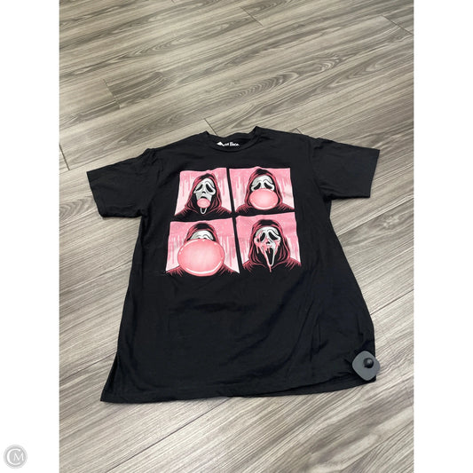 Top Short Sleeve By Clothes Mentor In Black, Size: M