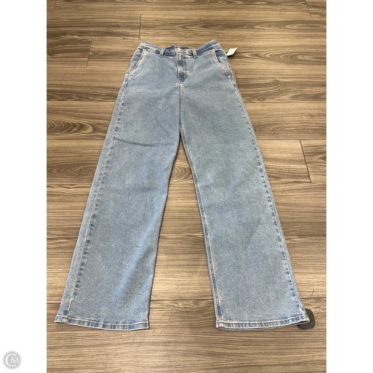 Jeans Wide Leg By Levis In Blue, Size: 6