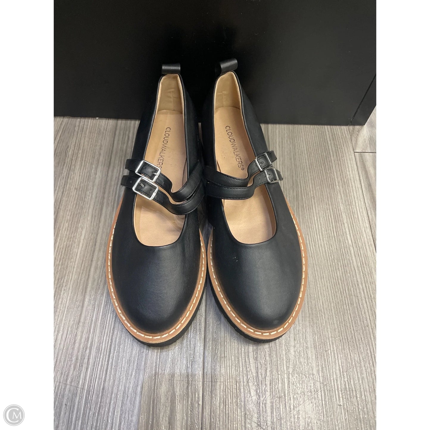 Shoes Flats By Cloudwalkers In Black, Size: 7