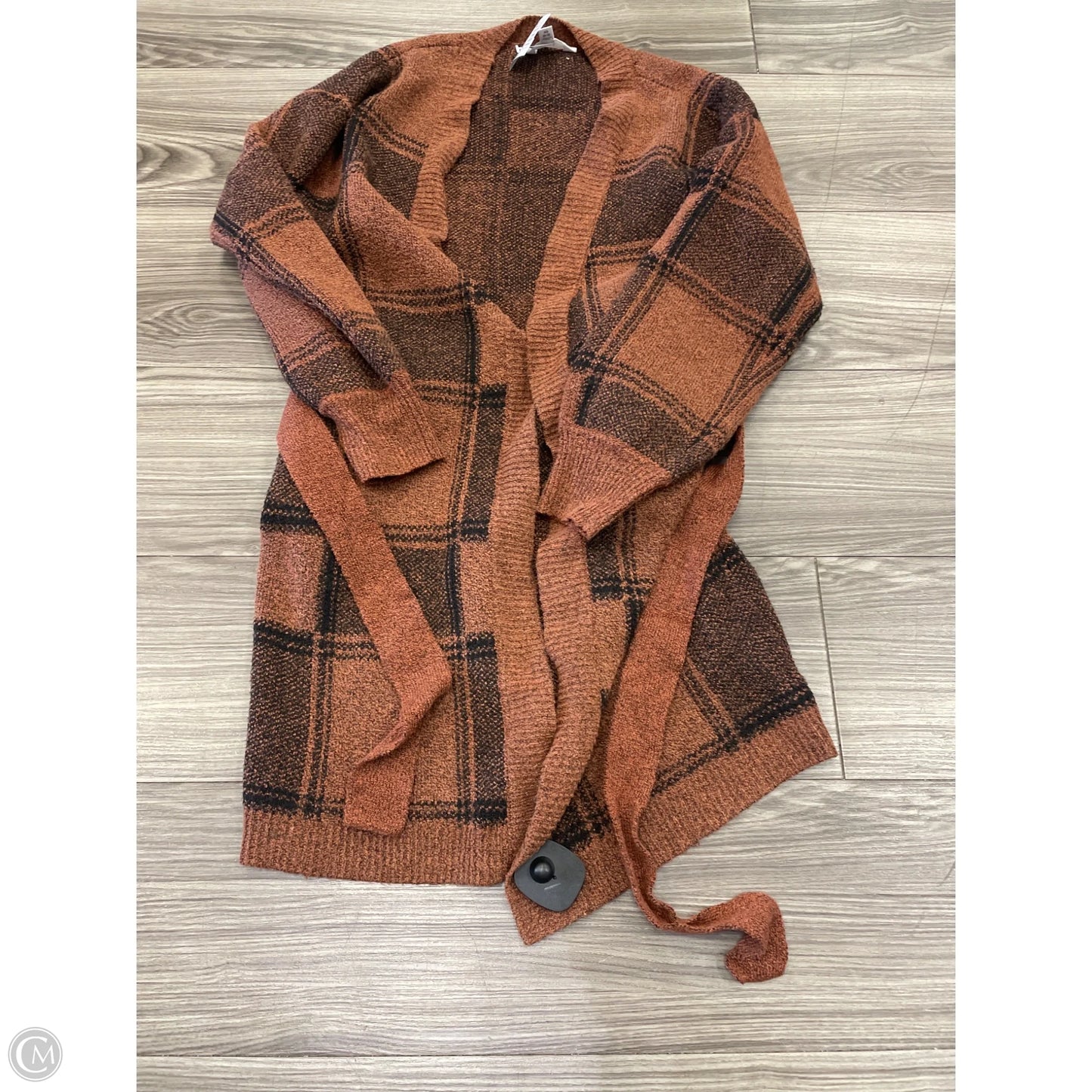 Cardigan By Time And Tru In Brown, Size: Xs