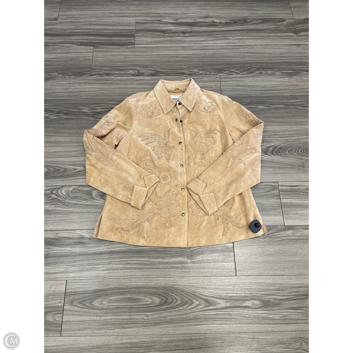 Jacket Other By Coldwater Creek In Brown, Size: 1x