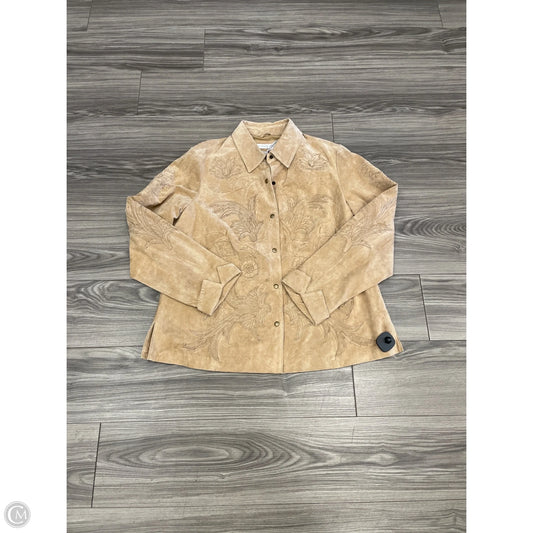 Jacket Other By Coldwater Creek In Brown, Size: 1x