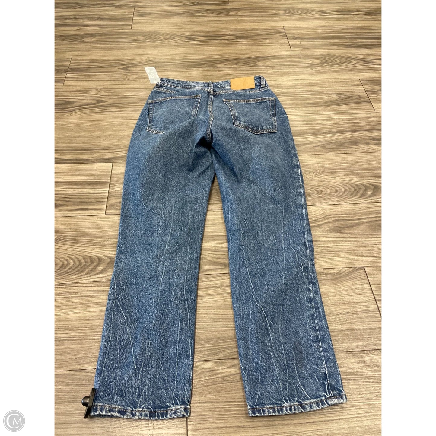 Jeans Boyfriend By Divided In Blue, Size: 6