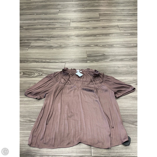 Top Short Sleeve By Gap In Purple, Size: M