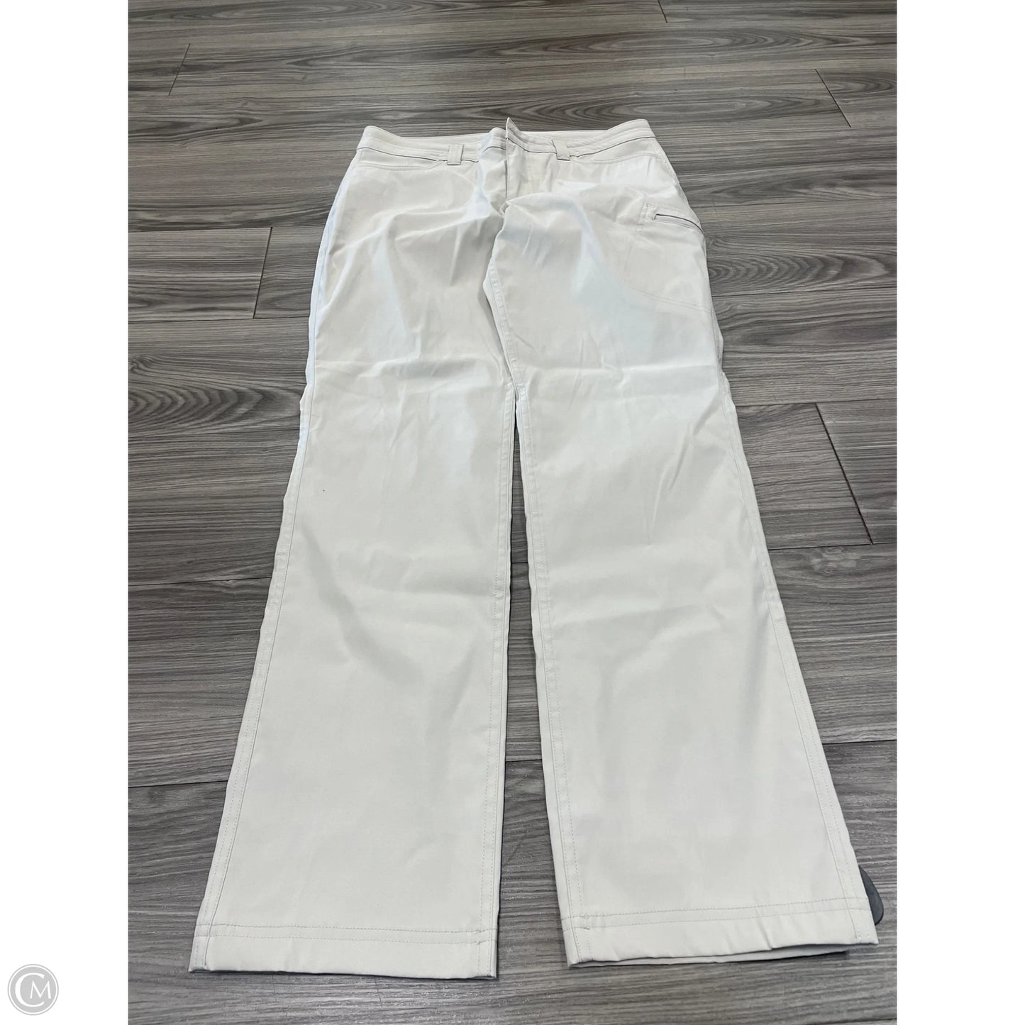 Athletic Pants By Eddie Bauer In Tan, Size: 10