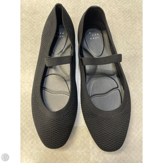 Shoes Flats By A New Day In Black, Size: 9