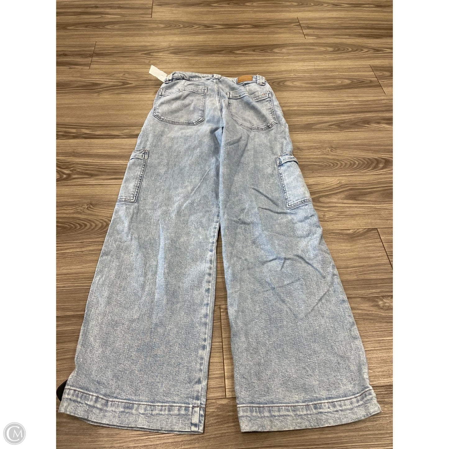 Jeans Wide Leg By American Eagle In Blue, Size: 2