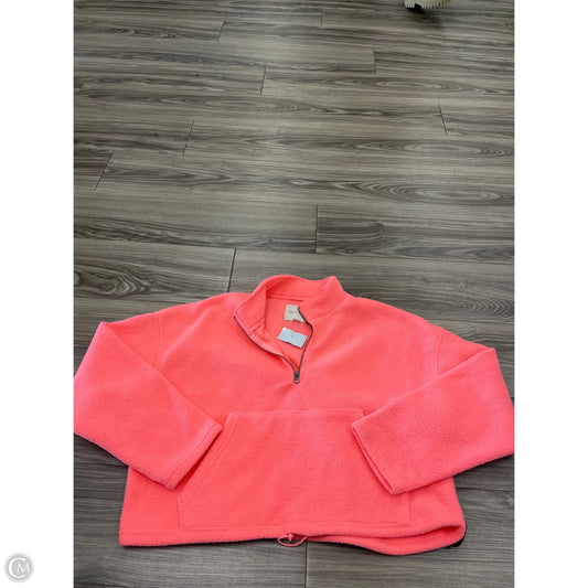 Sweatshirt Collar By American Eagle In Pink, Size: M