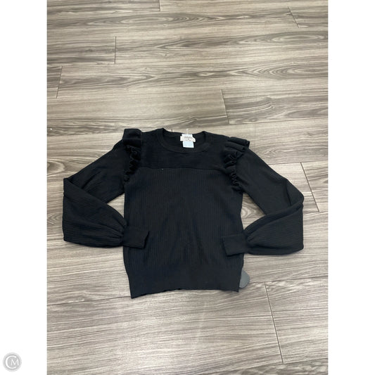 Sweater By Zenana In Black, Size: M