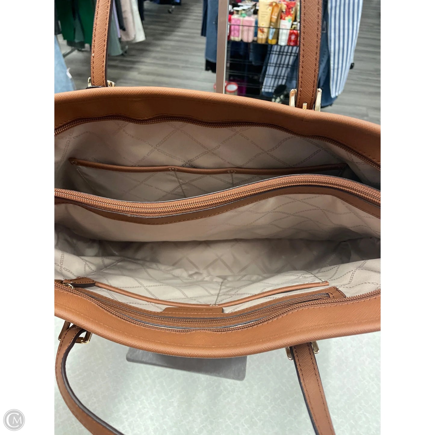 Handbag Designer By Michael Kors, Size: Large