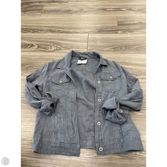 Jacket Denim By Jones And Co In Blue, Size: S