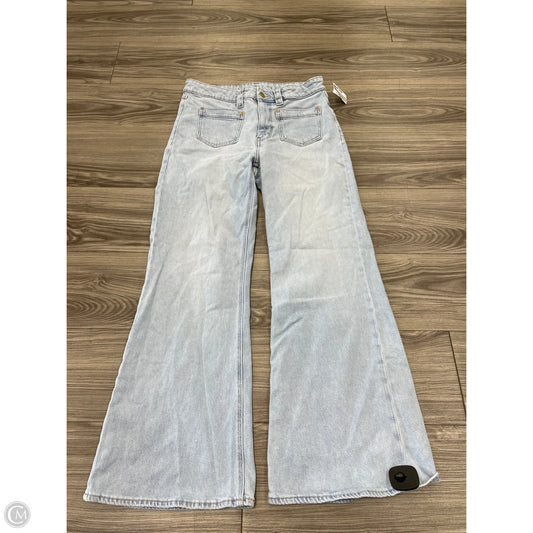 Jeans Wide Leg By American Eagle In Blue, Size: 6