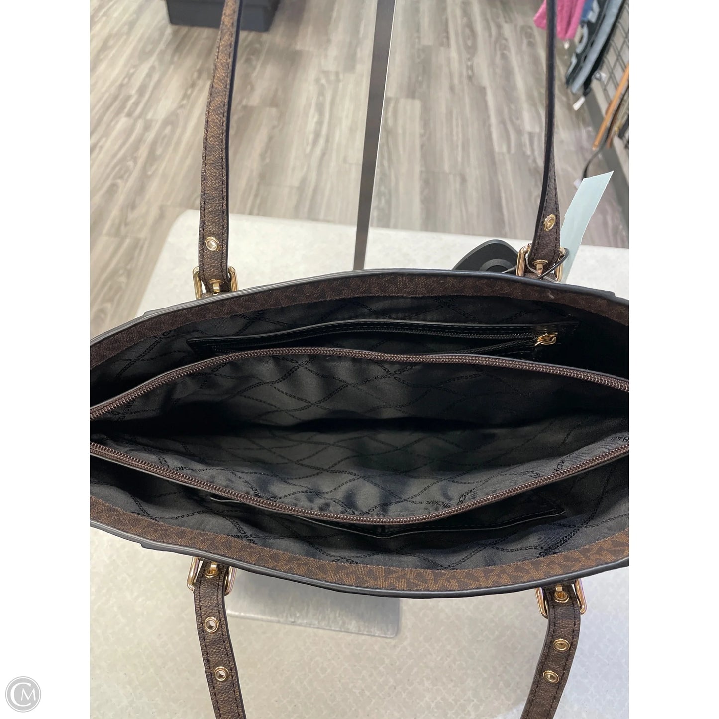 Handbag Designer By Michael Kors, Size: Large