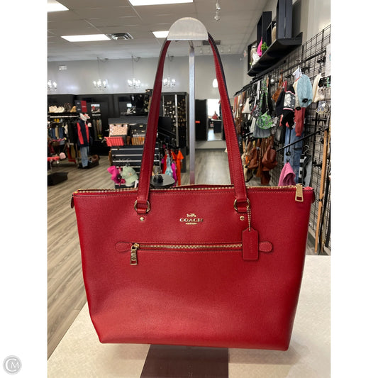 Handbag Designer By Coach, Size: Large