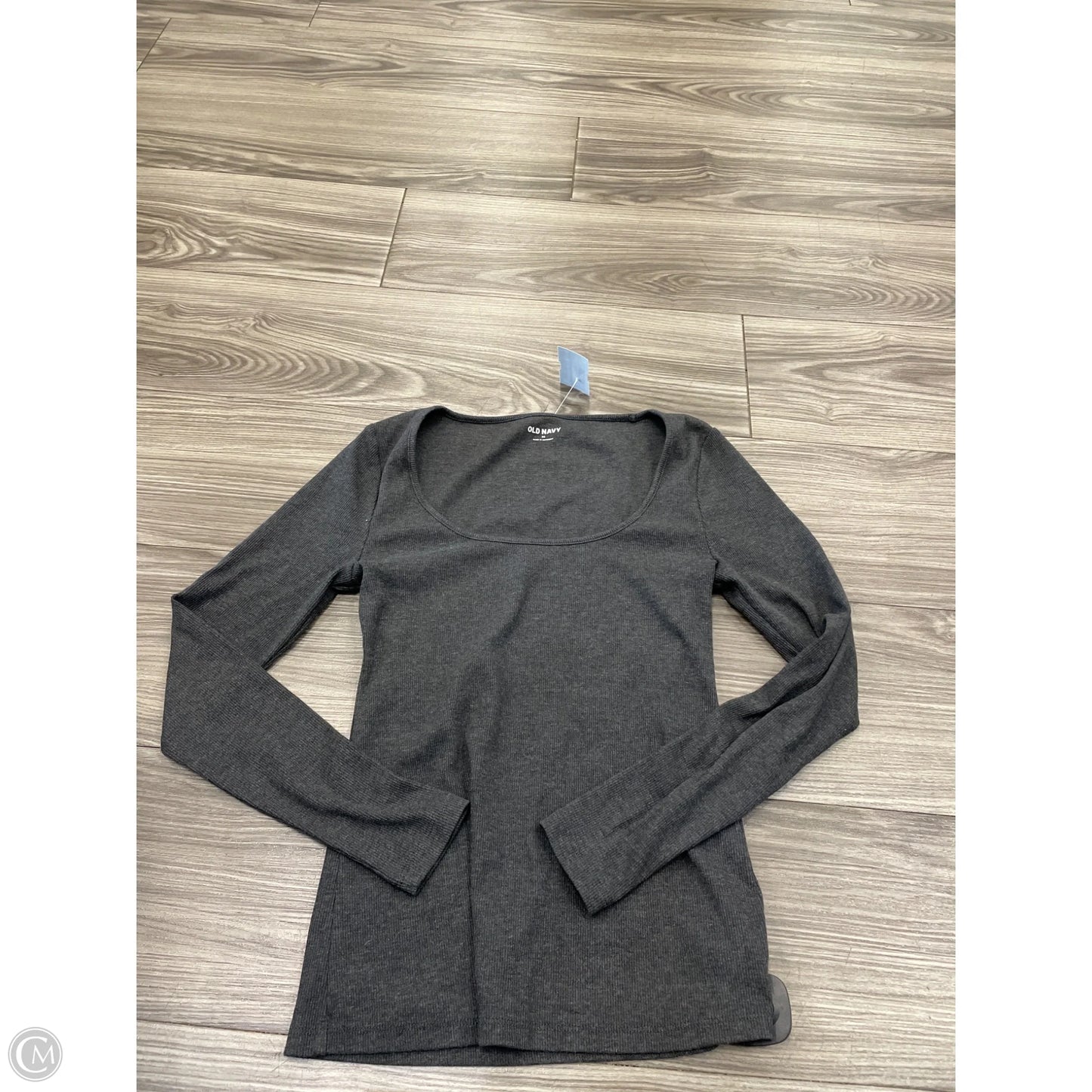 Top Long Sleeve By Old Navy In Grey, Size: Xs