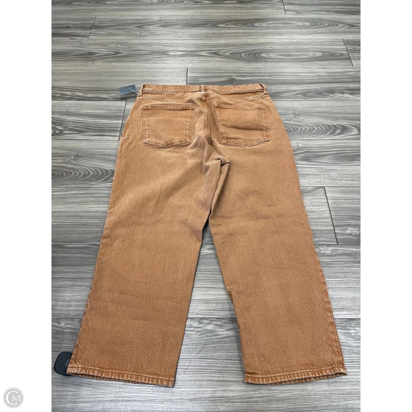 Jeans Wide Leg By Universal Thread In Brown, Size: 14