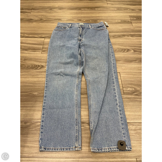 Jeans Wide Leg By L.l. Bean In Blue, Size: 16