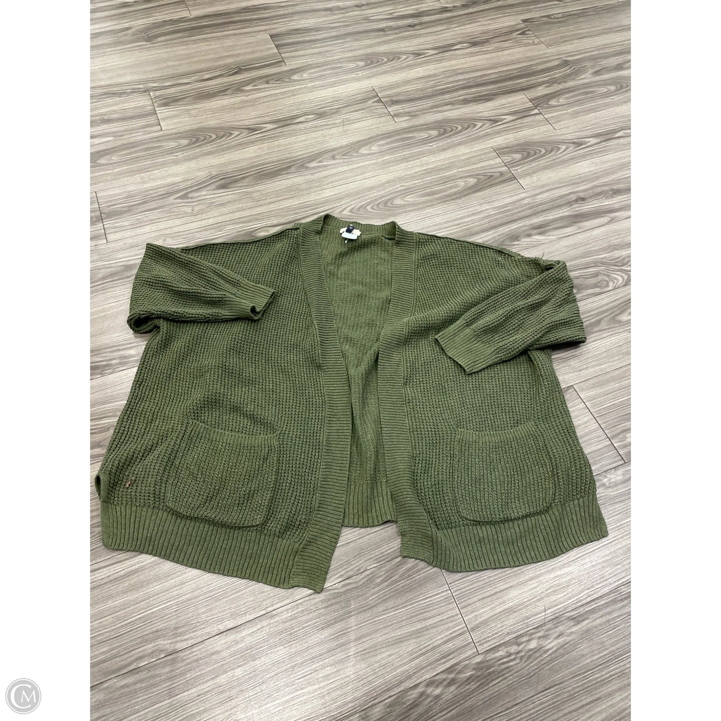 Cardigan By Universal Thread In Grey, Size: 3x