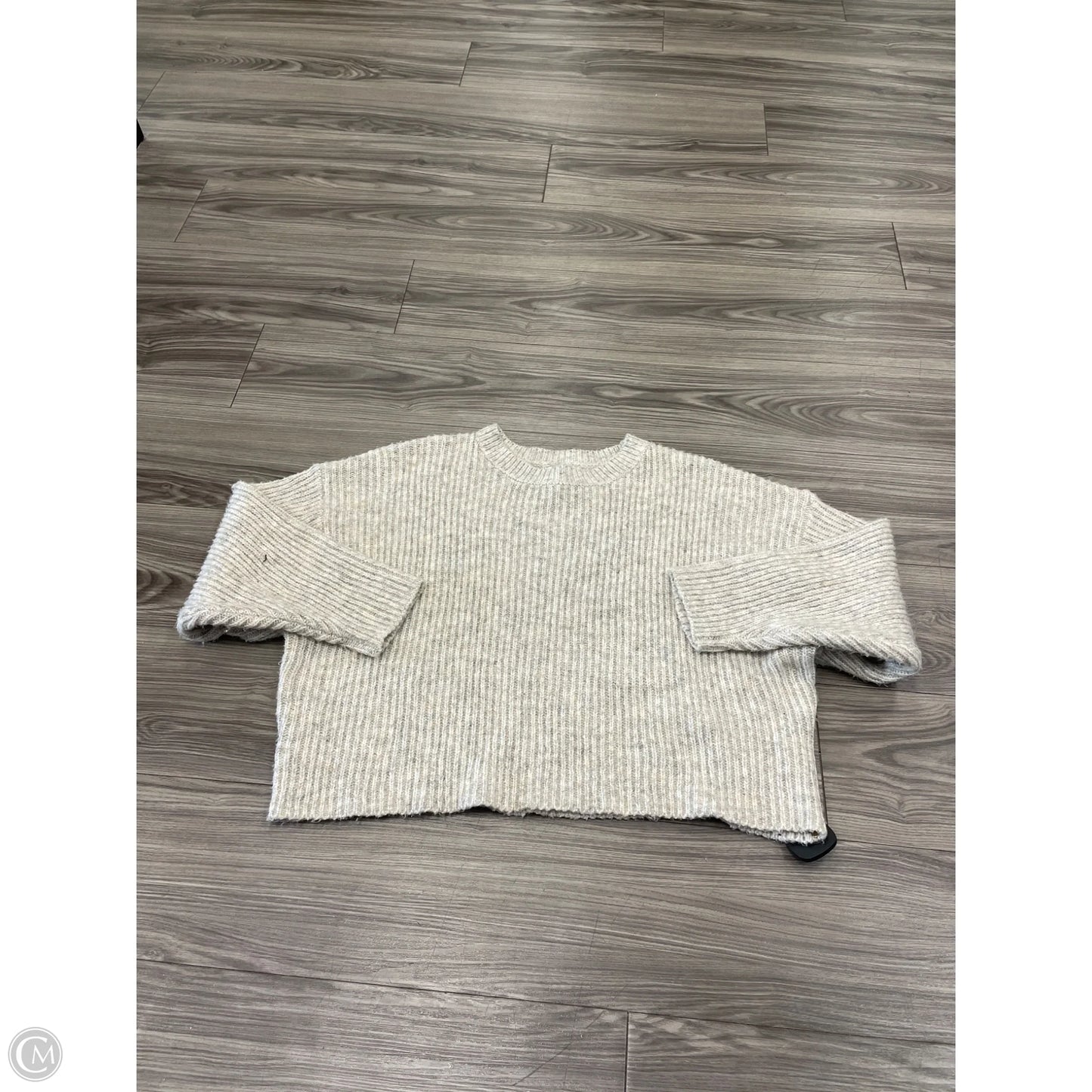Sweater By Topshop In Cream, Size: M