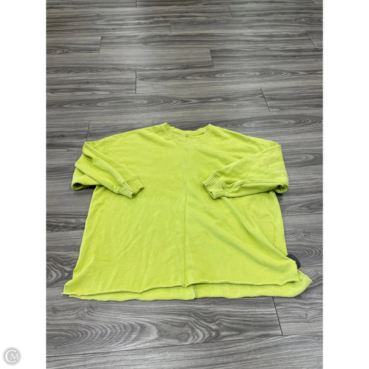 Sweatshirt Crewneck By Aerie In Green, Size: M