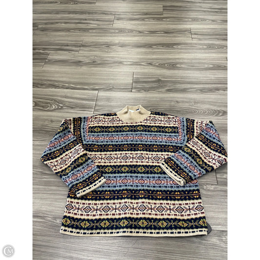 Sweater By Liz Claiborne In Multi-colored, Size: L