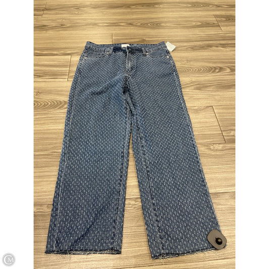 Jeans Wide Leg By Time And Tru In Blue, Size: 10