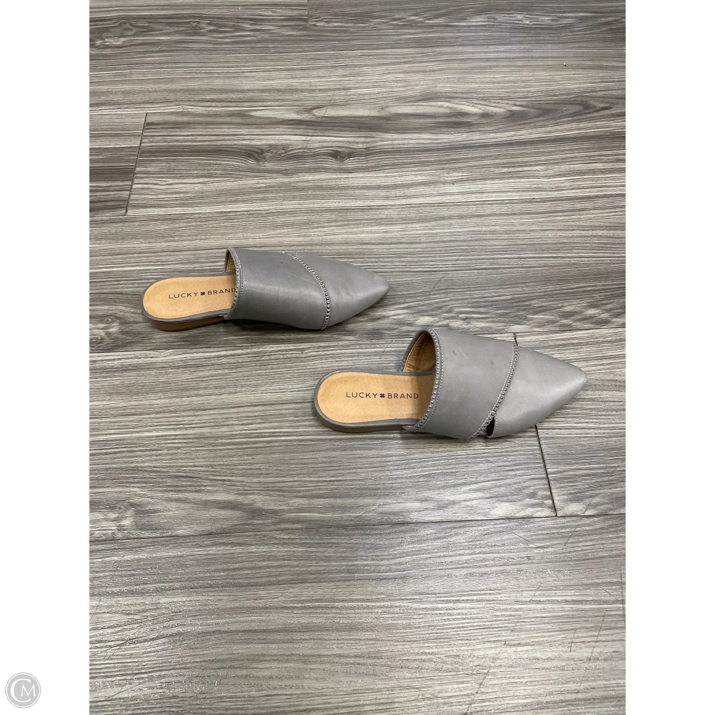 Shoes Flats By Lucky Brand In Grey, Size: 5.5