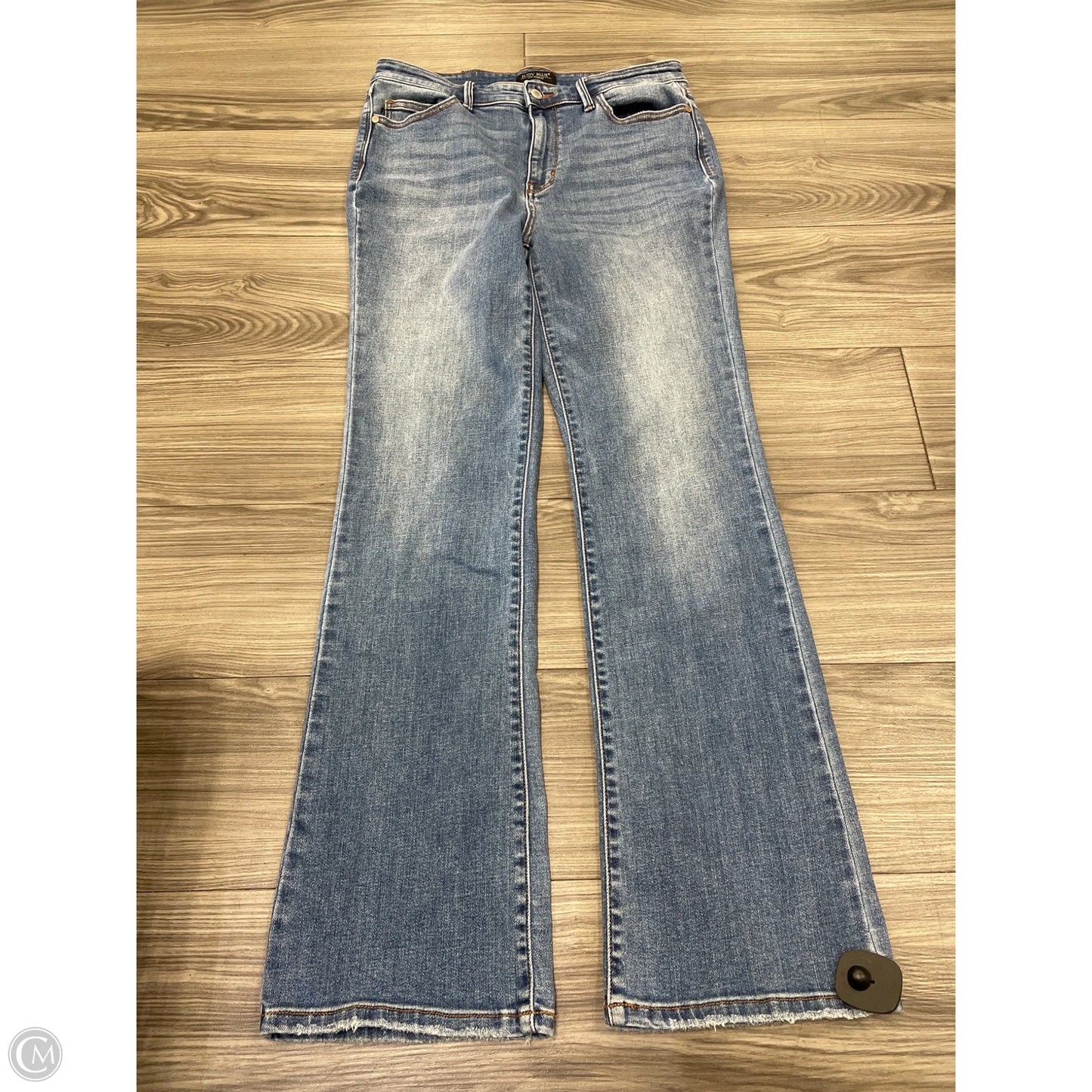 Jeans Boot Cut By Judy Blue In Blue, Size: 12