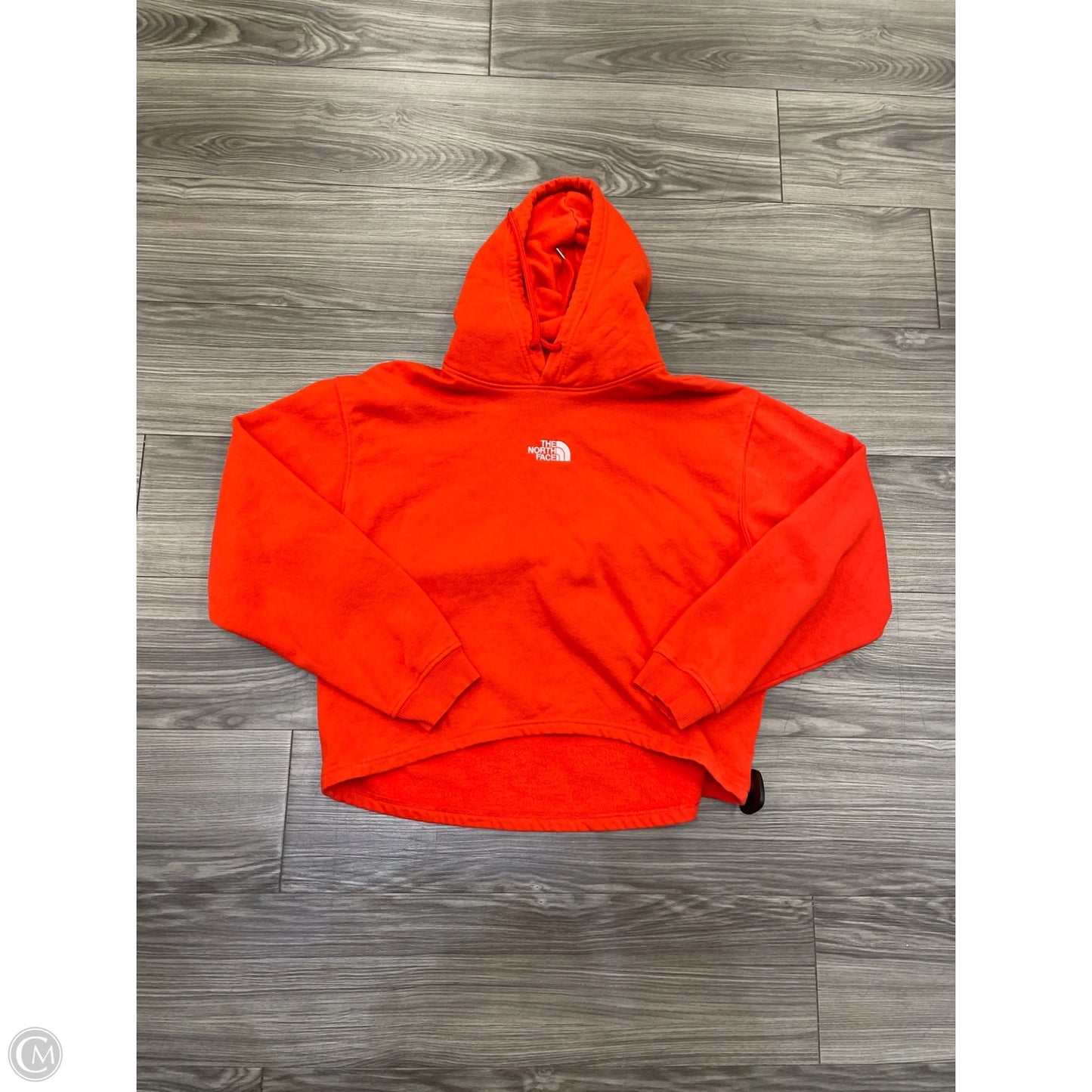 Athletic Sweatshirt Hoodie By The North Face In Orange, Size: Xl