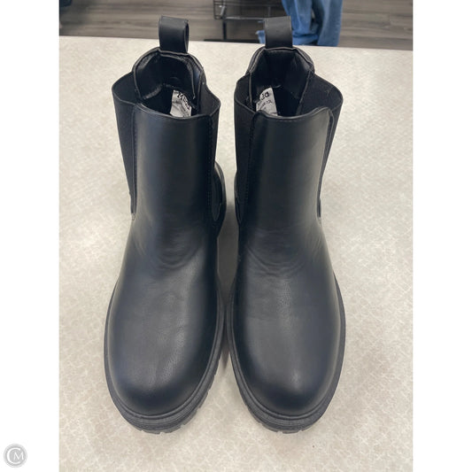 Boots Ankle Heels By Mudd In Black, Size: 6