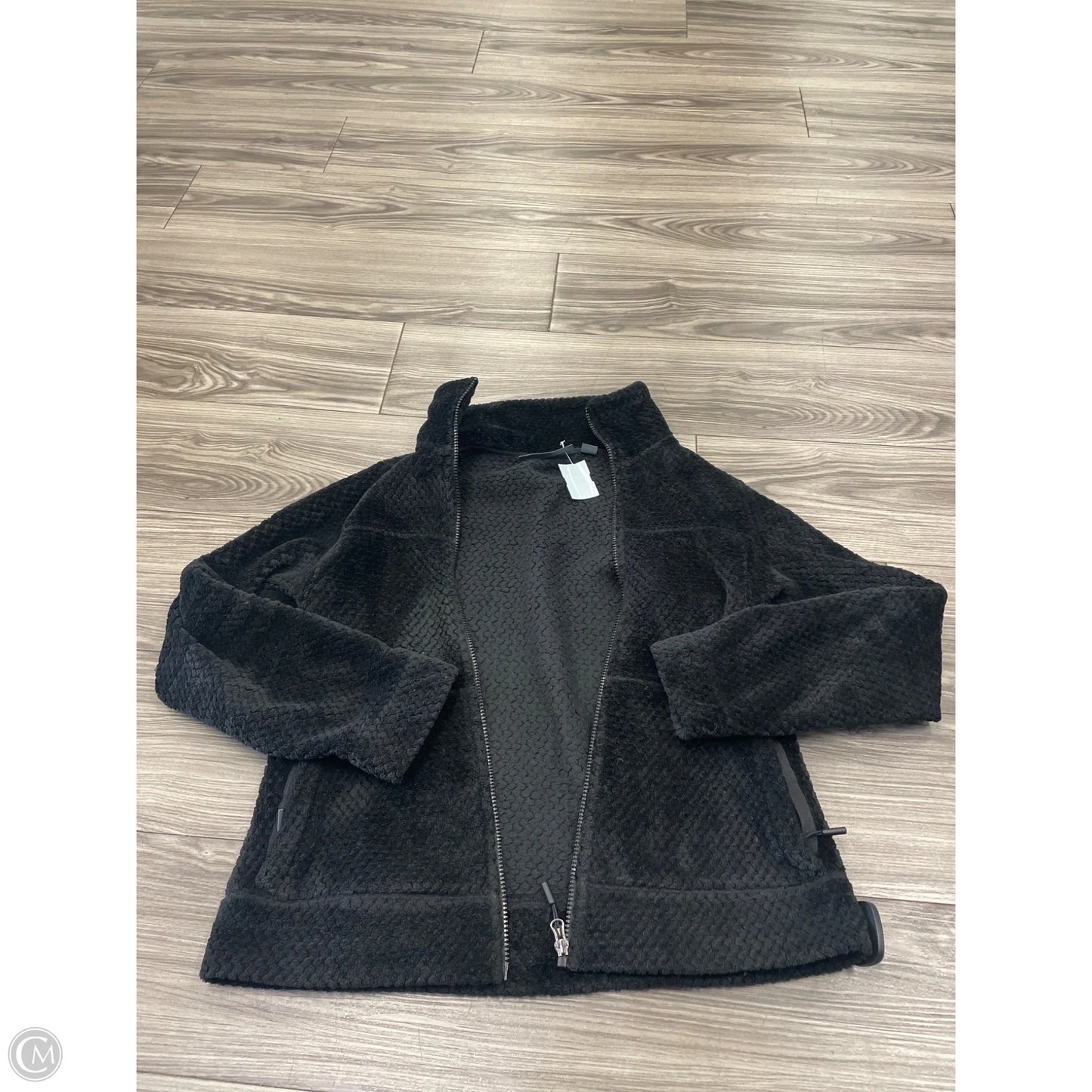 Jacket Fleece By Free Country In Black, Size: S