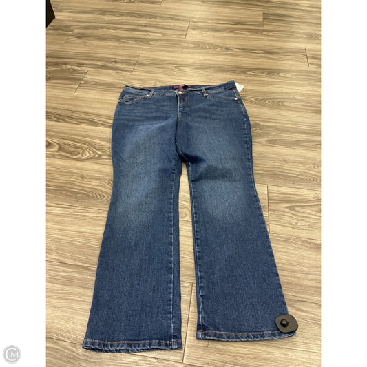 Jeans Boot Cut By Gloria Vanderbilt In Blue, Size: 16