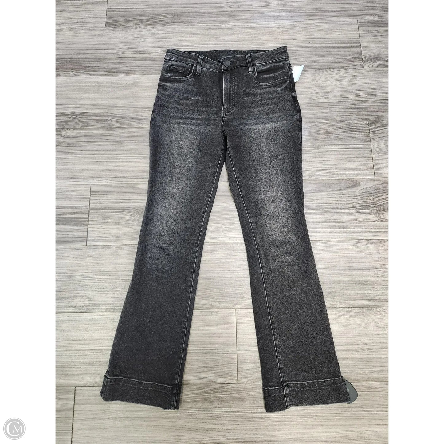 Jeans Boot Cut By Kut In Black, Size: 4