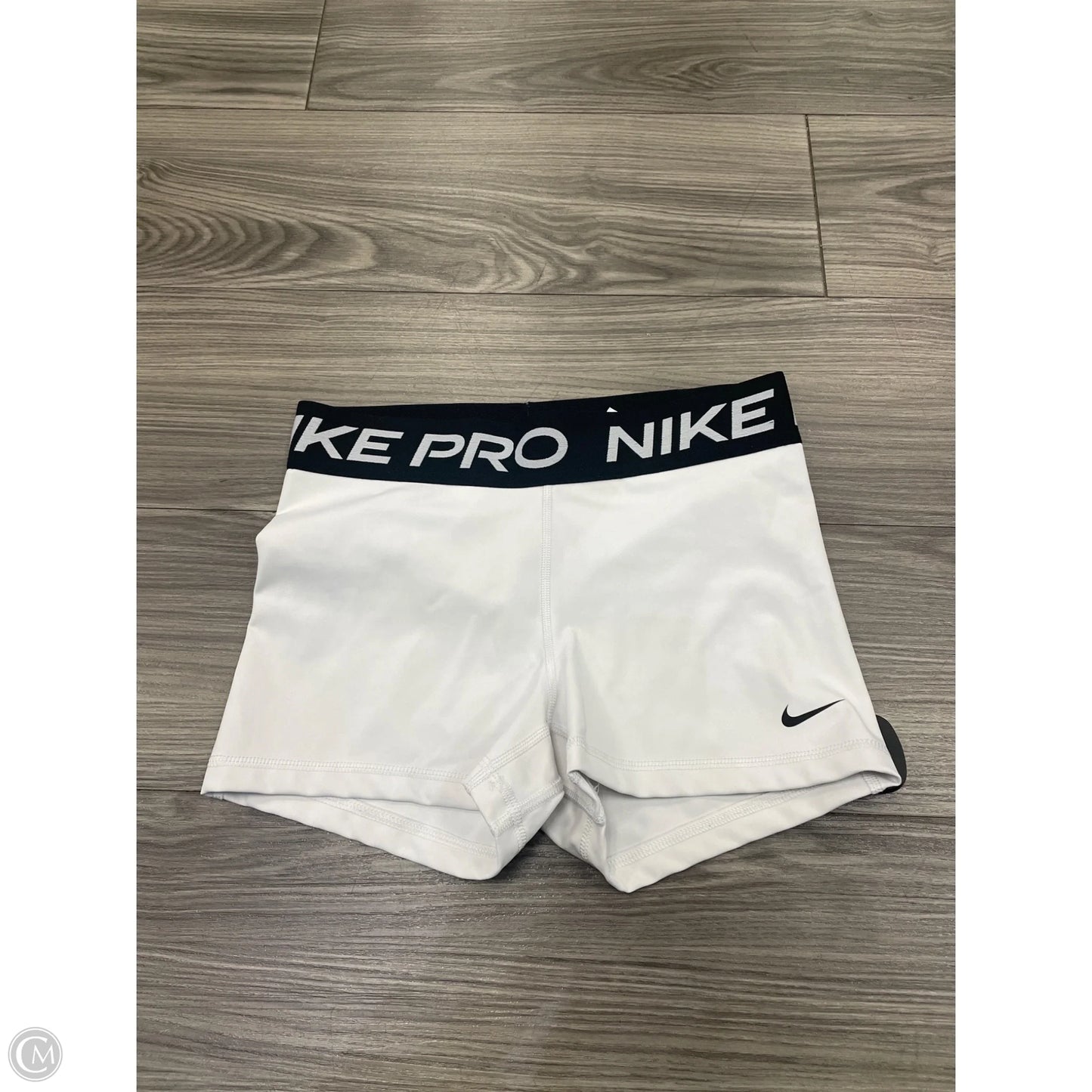 Athletic Shorts By Nike In White, Size: S