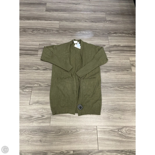 Cardigan By Clothes Mentor In Green, Size: M