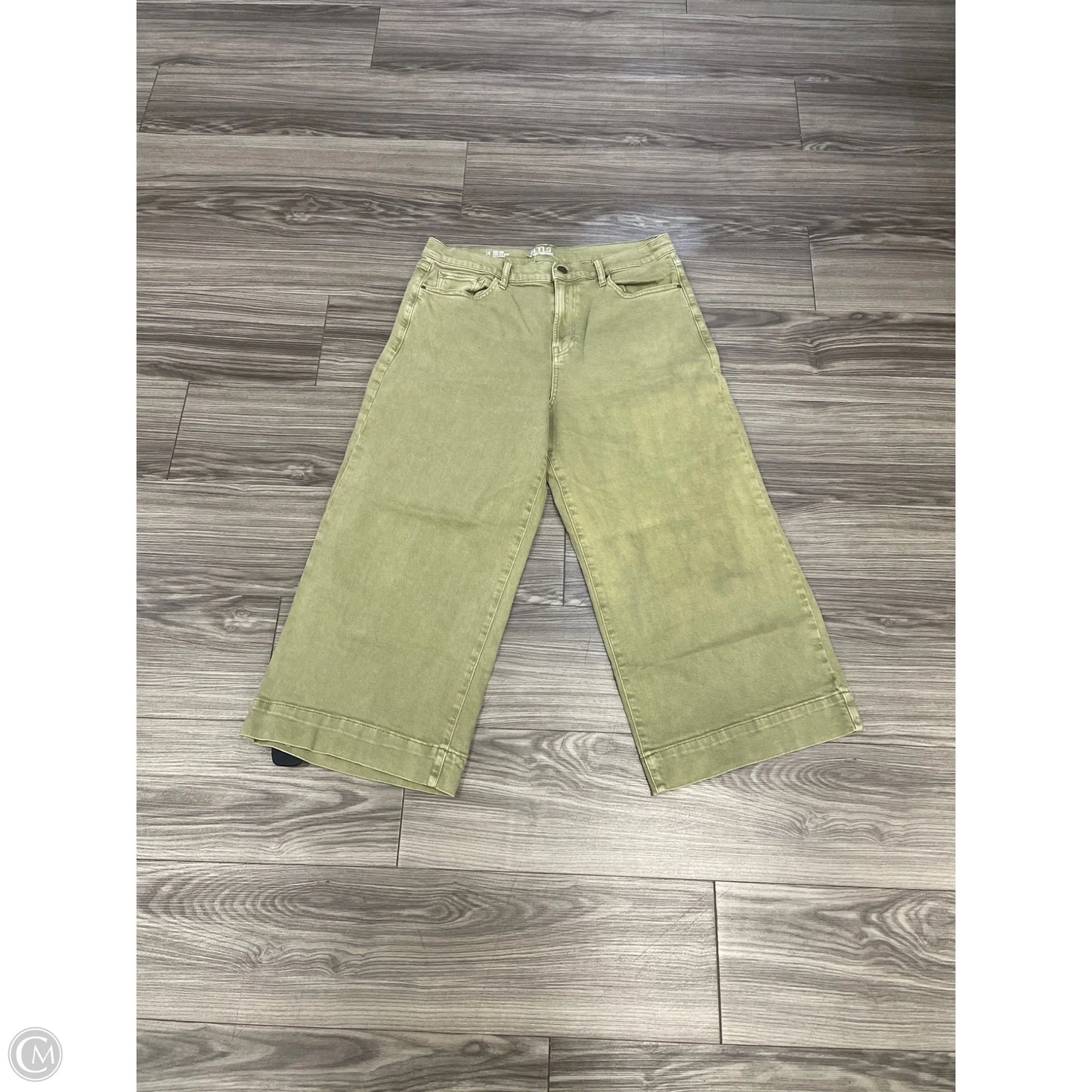 Pants Wide Leg By Ana In Green, Size: 14