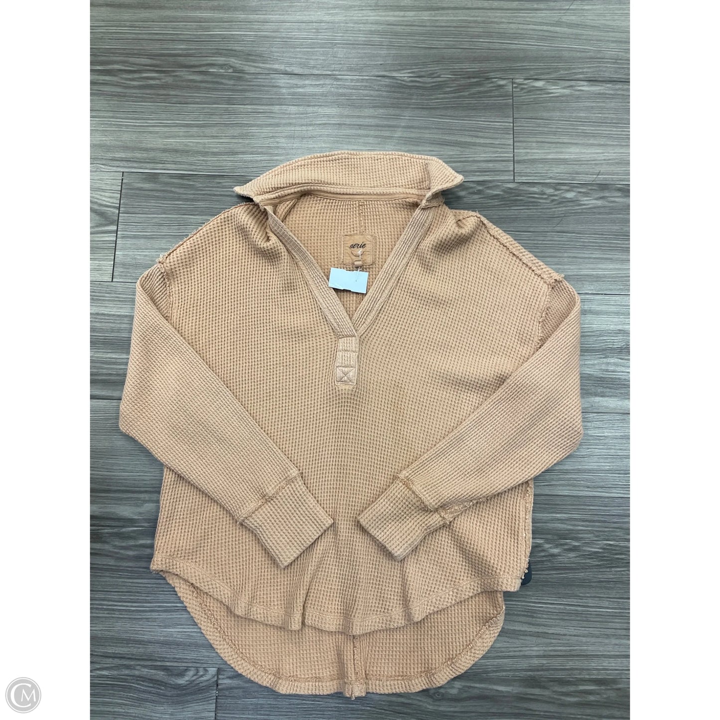 Sweatshirt Crewneck By Aerie In Brown, Size: Xs