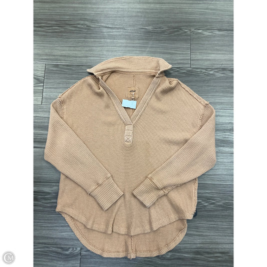 Sweatshirt Crewneck By Aerie In Brown, Size: Xs