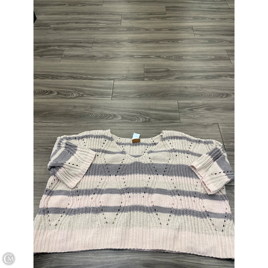 Sweater By Pol In Striped Pattern, Size: M