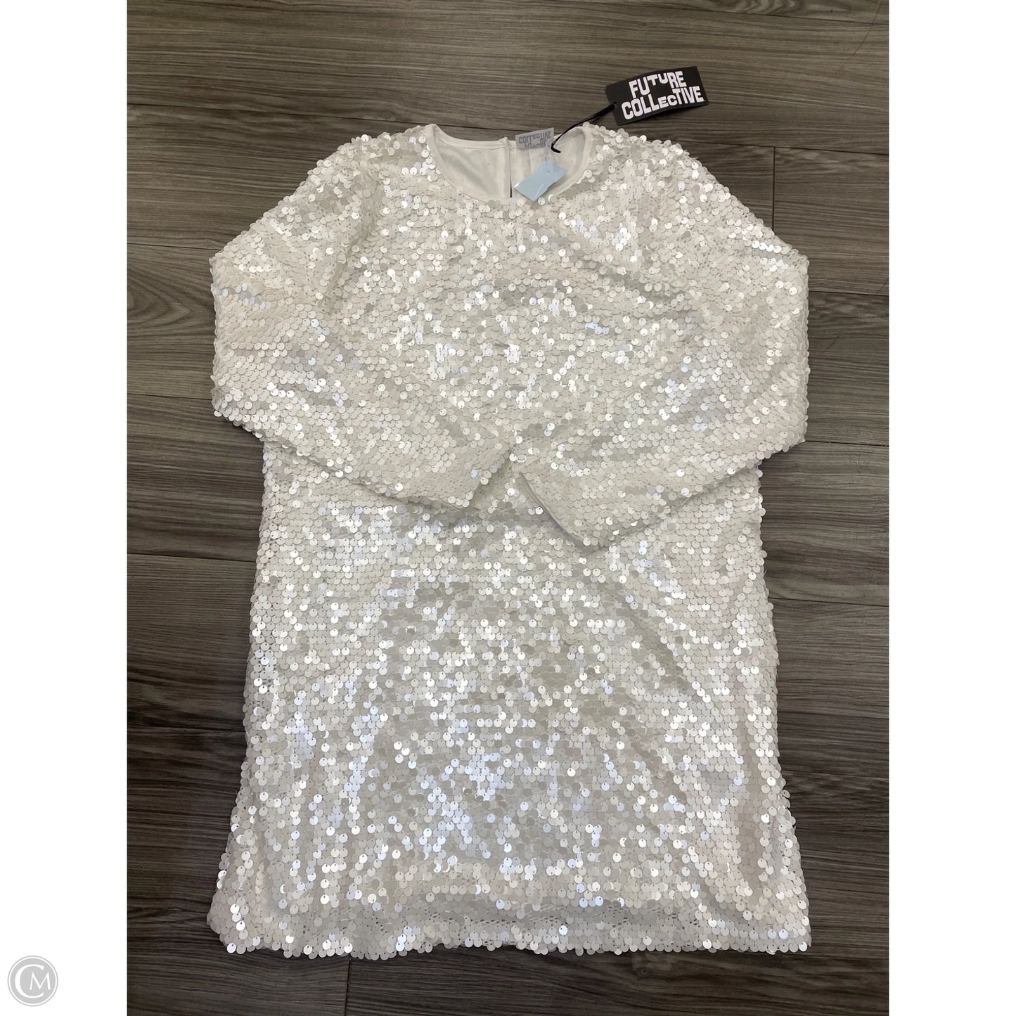 Dress Casual Midi By Future Collective In White, Size: Xl