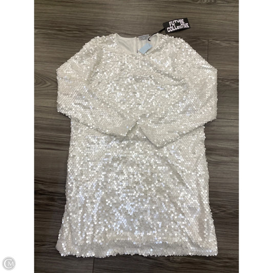 Dress Casual Midi By Future Collective In White, Size: Xl